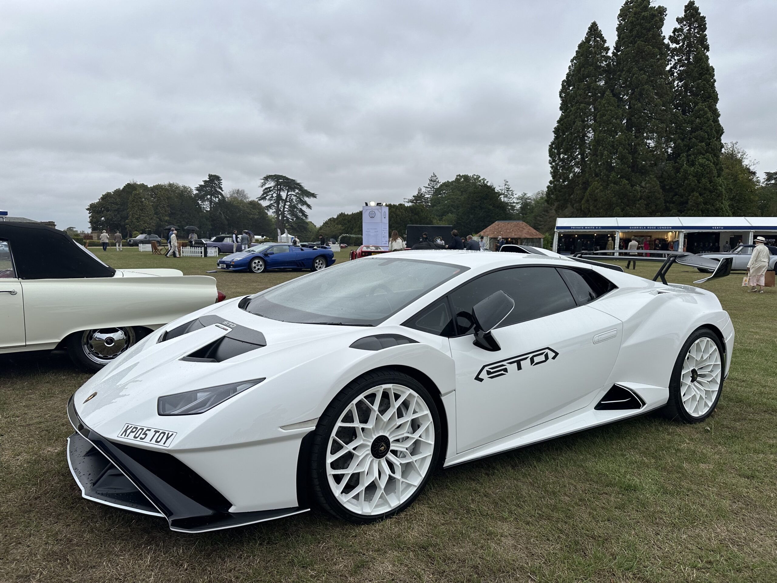 2023 Lamborghini Huracán STO, featured in the White Collection at Salon Prive 2026