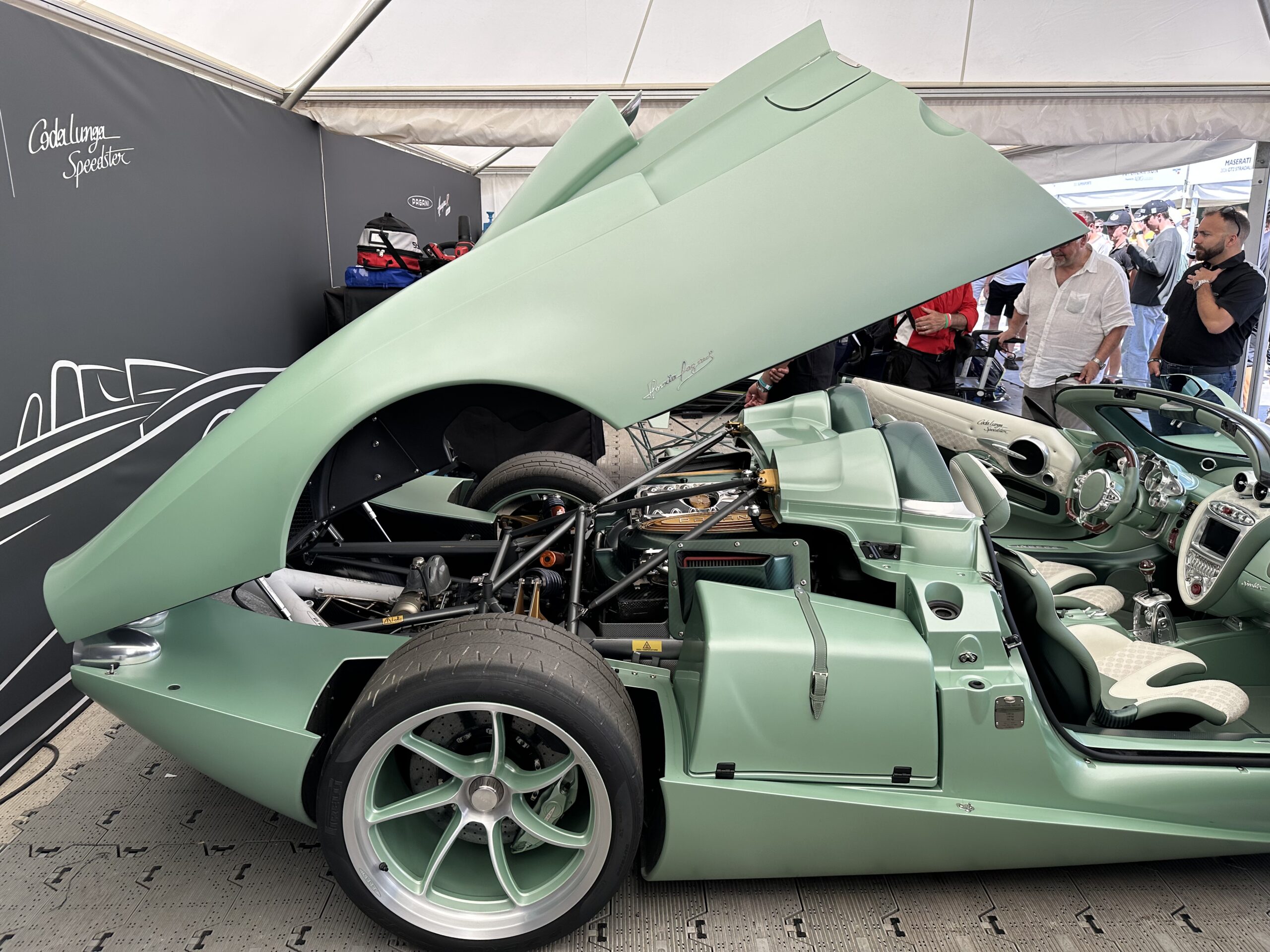 Pagani Huayra Codalunga Speedster rear end